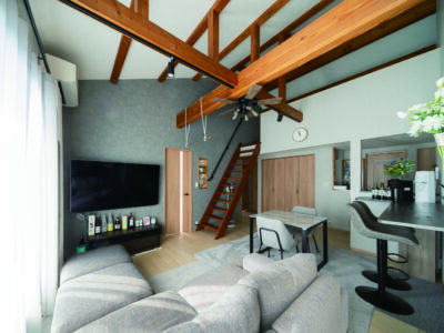 快適さ・モダンさを高めた二世帯リノベ